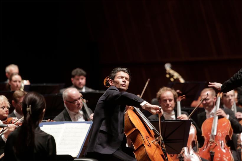 Die Münchner Philharmoniker zu Gast in der Luxemburger Philharmonie – hier mit dem Cellisten Gautier Capuçon

