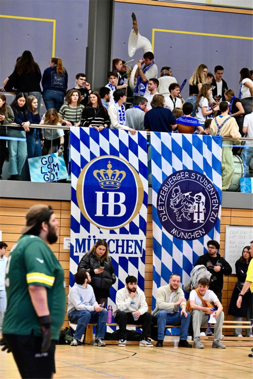 Die Münchner Studenten sorgten für gute Stimmung