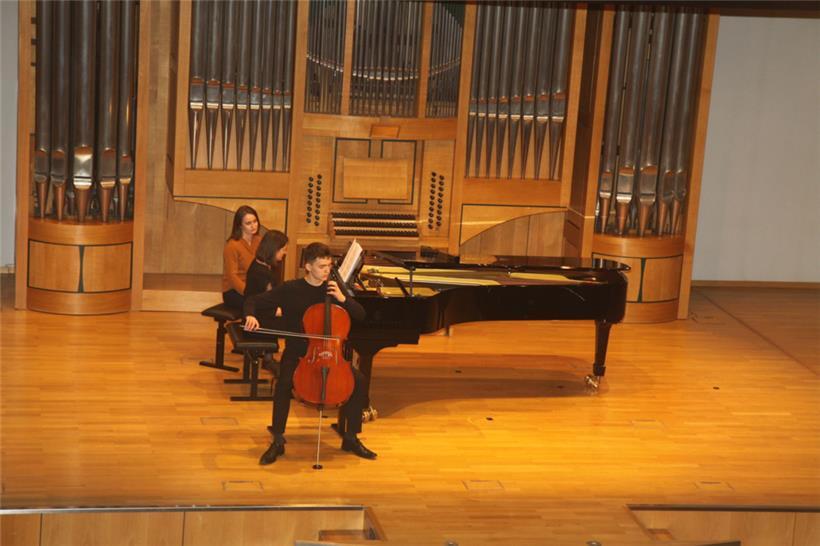 Die Musikschüler konnten am Wochenende auch ihre Talente vorstellen