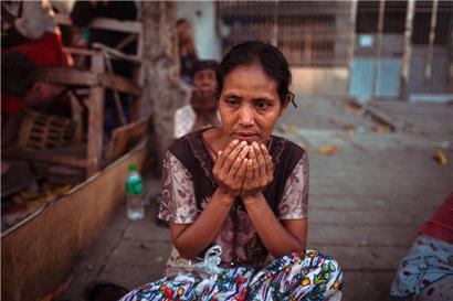 Die Muslime im Land begingen das Ende des islamischen Fastenmonats Ramadan wie einen Trauertag
