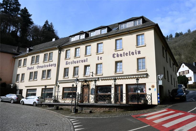 Die Nähe zur Burg machte den Charme des „Oranienburg“ aus. Ein Unternehmer will daran anknüpfen.
