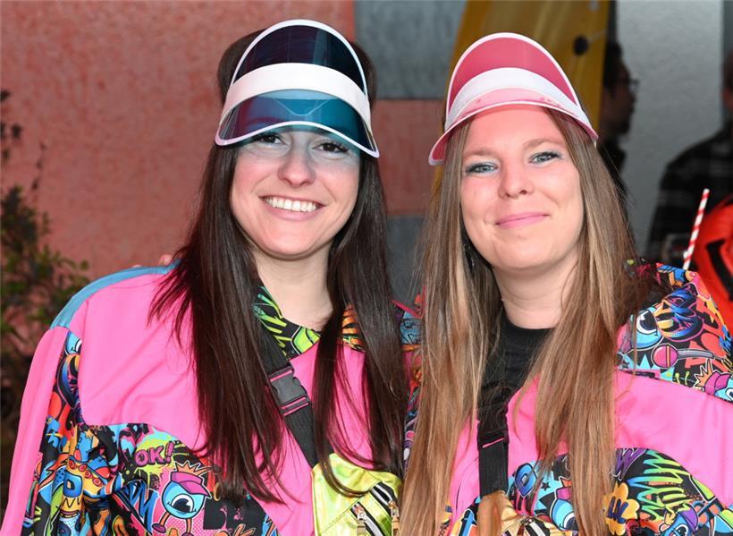 Die Narren waren in Koerich in voller Farbenpracht unterwegs
