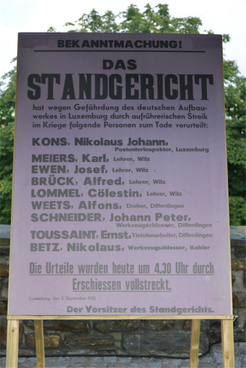 Die Nazis machten 1942 kurzen Prozess. Von den an den landesweiten Streikaktione...