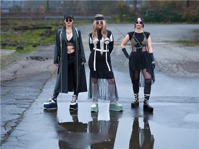 Die Nornen: Catherine Elsen, Anne Klein und Frédérique Colling (v.l.n.r.)
