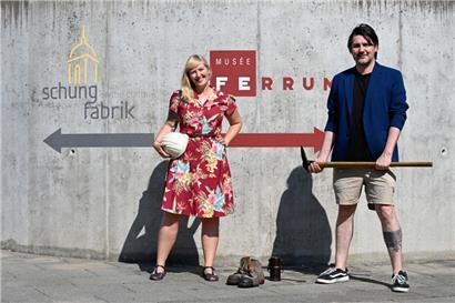 Die Organisatoren Marieke Jarvis und Pascal Useldinger möchten einen offenen Ort schaffen, an dem gegenseitiger Respekt, Kunst und Neugier Menschen verbinden lassen
