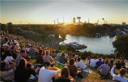 Die Organisatoren der European Championships in München verstanden es perfekt, den sportlichen Teil mit einer Art Volksfest zu verbinden
