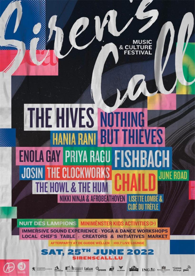 Die Organisatoren scheinen die Auszeit genutzt zu haben, um ihrem Poster einen neuen Look zu verpassen
