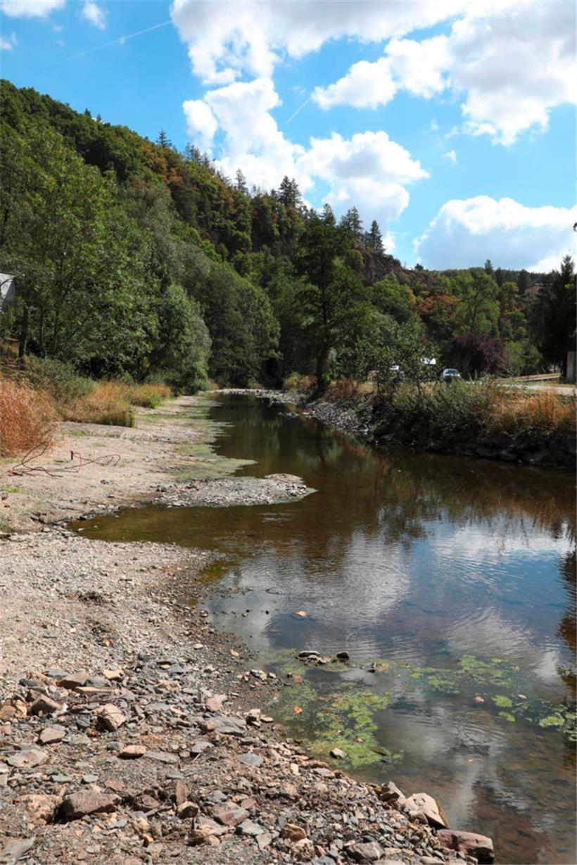 Die Our führt spärlich Wasser
