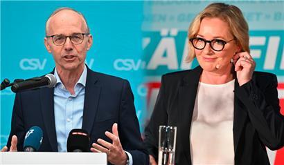 Die Parteien von Luc Frieden und Paulette Lenert gehen als Gewinner aus der „Sonndesfro“ hervor
