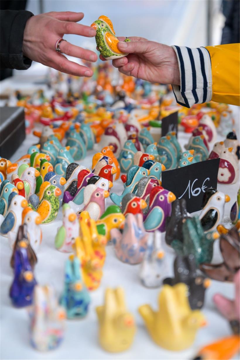 Die „Péckvillercher“ sind heiß begehrte Sammlerobjekte. Diese hier sind Exemplare aus dem letzten Jahr. 
