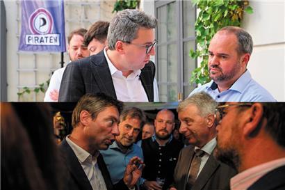 Die Piratenparteizentrale nimmt es nicht so genau mit den Abrechnungen, die ADR mit der „déclaration d’honneur“
