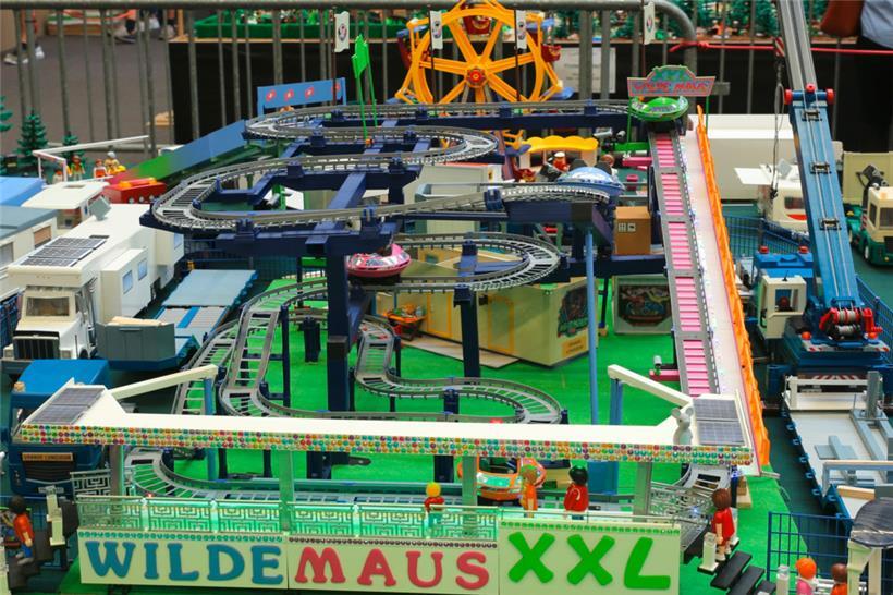 Die Playmobil-„Fouer“ von Gérard Venner gehört zu den Hauptattraktionen der Veranstaltung
