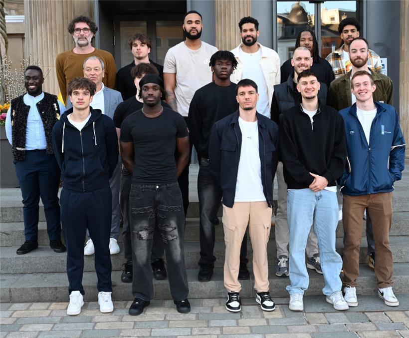 Die Pokalsieger des Basket Esch
