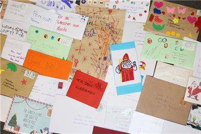 Die Post hat vergangenes Jahr 1.896 Briefe für den Kleeschen erhalten
