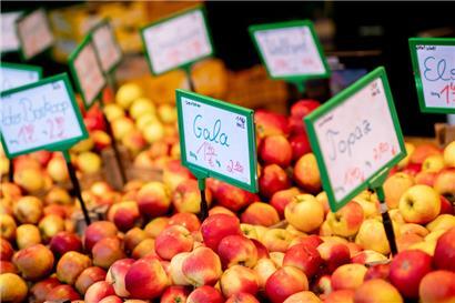 Die Preise für Obst sind um 5,5 Prozent gestiegen
