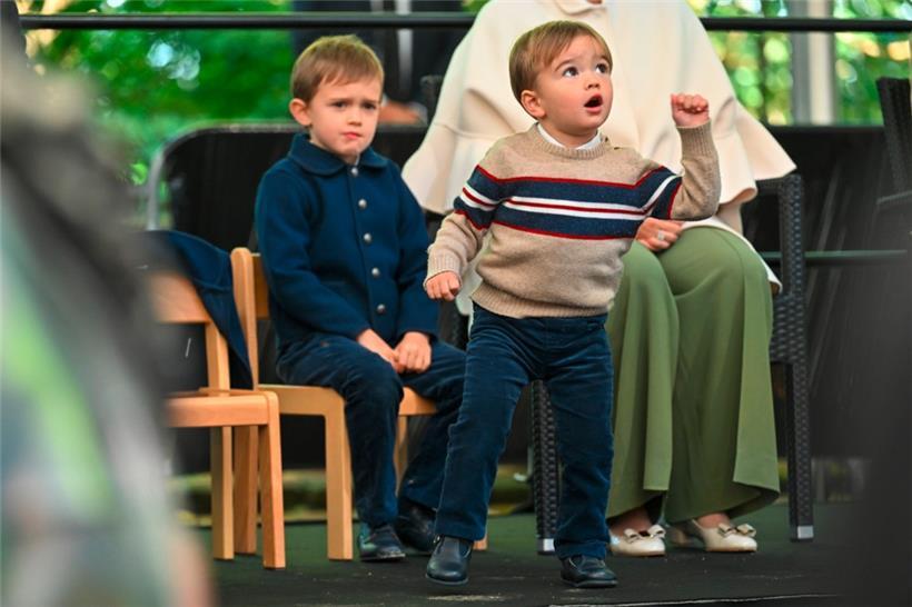 Die Prinzen während der zweiten Samstagsetappe in Wiltz
