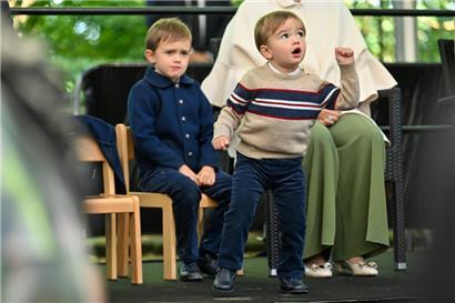 Die Prinzen während der zweiten Samstagsetappe in Wiltz
