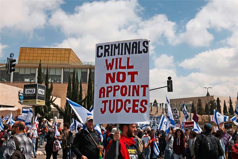 Die Proteste gegen die Justizreform gehen weiter
