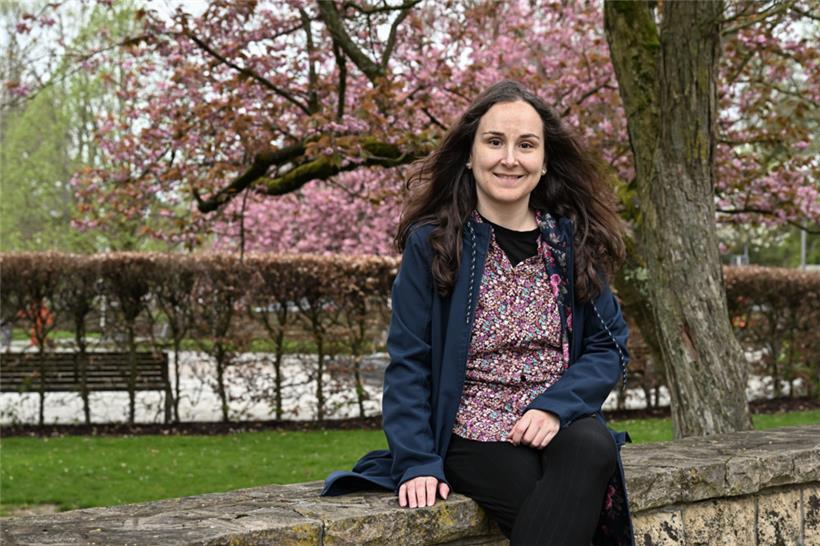 Die Psychologin Patricia Marques betreut derzeit Menschen mit Behinderung
