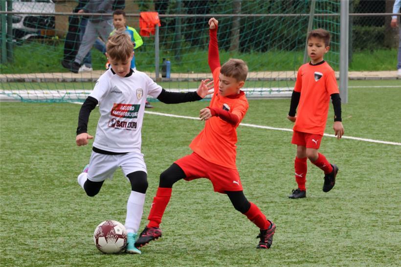 Die Pupilles (U9) waren am Sonntagmorgen gefordert
