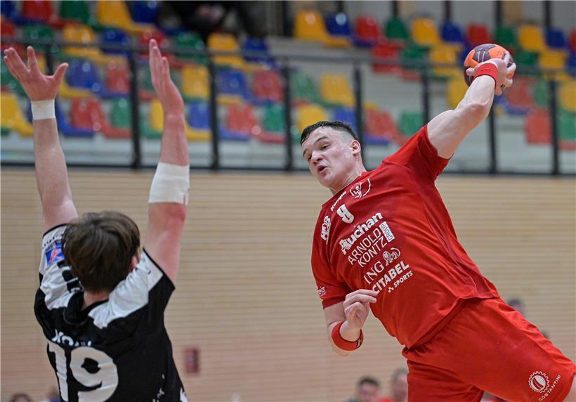 Die Red Boys um Filip Bonic (in Rot) treffen im Spitzenspiel des Pokalviertelfinales auf den HBD
