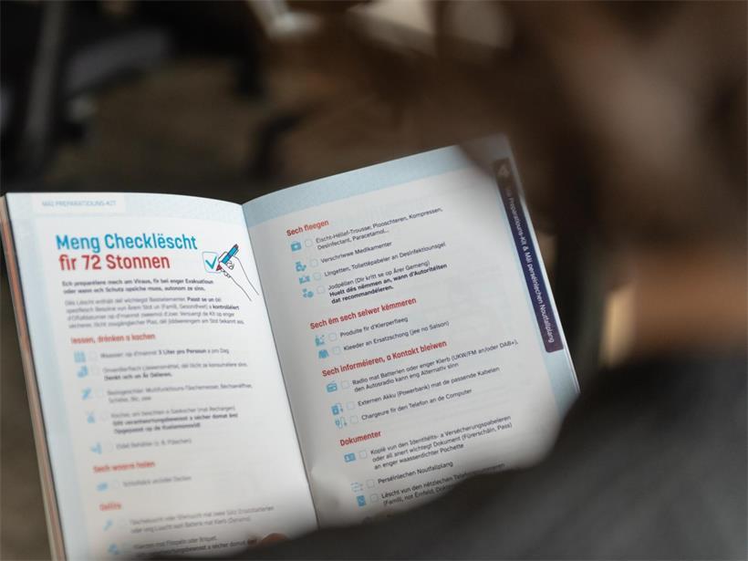 Die Regierung hat eine neue Checkliste für 72 Stunden Autonomie in Krisensituationen veröffentlicht