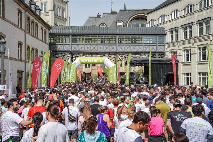 Die Resonanz beim Urban Trail ist wie immer groß