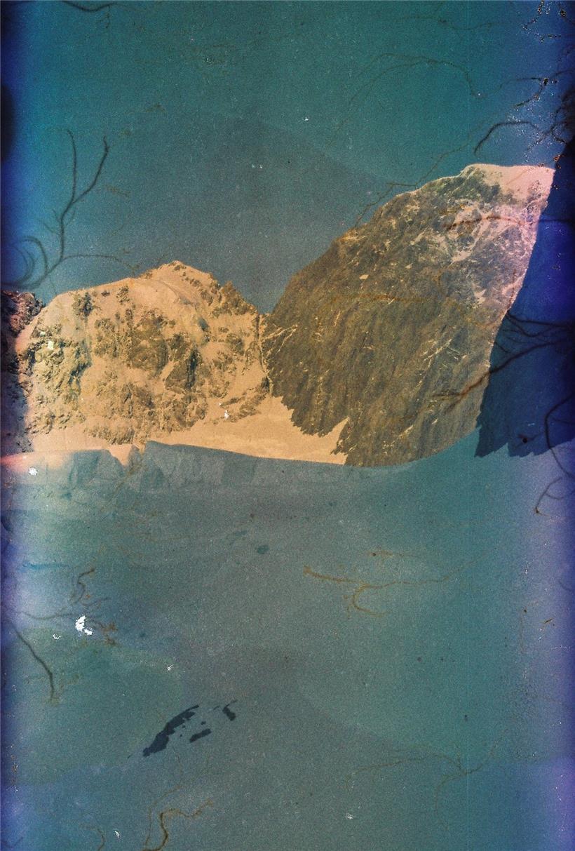 Die Route der Bergsteiger vor dem Unglück