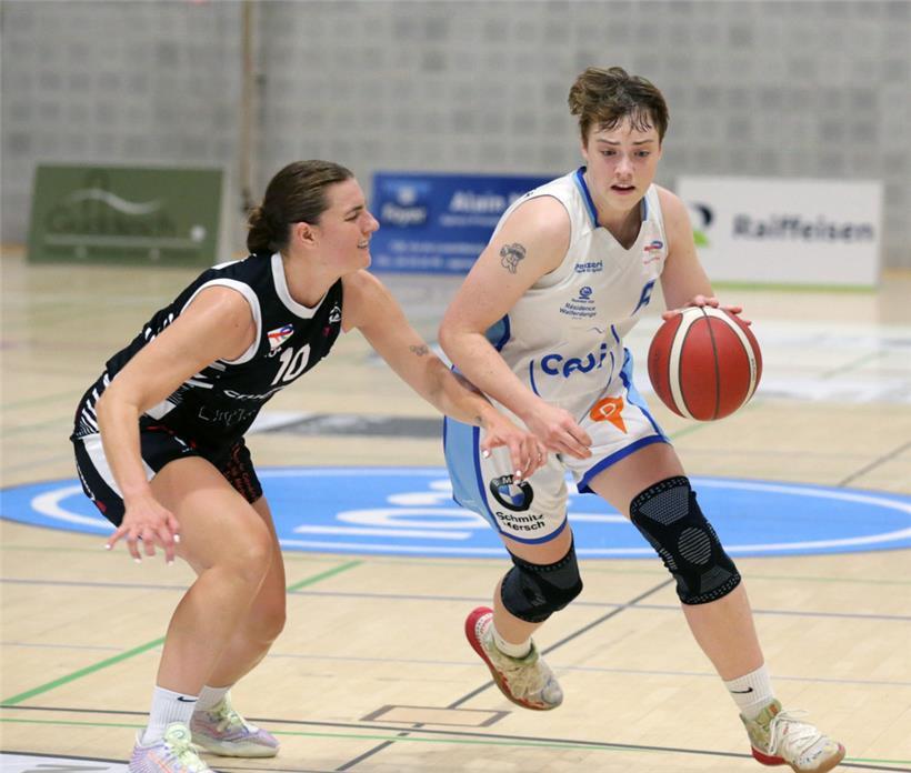 Die Rückkehr von Lea Colbach (in Weiß) tat der Résidence gut, doch der Ausfall von Kierra Anthony war gegen den T71 nicht zu kompensieren
