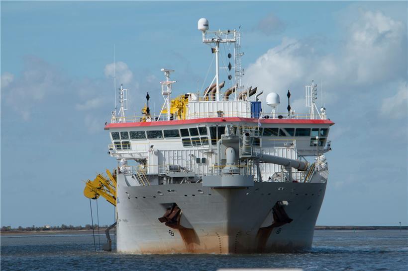 Die „Sanderus“ ist 24,6 Meter breit