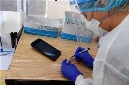 Die „Santé“ hat am Samstag 7.812 Tests gemacht
