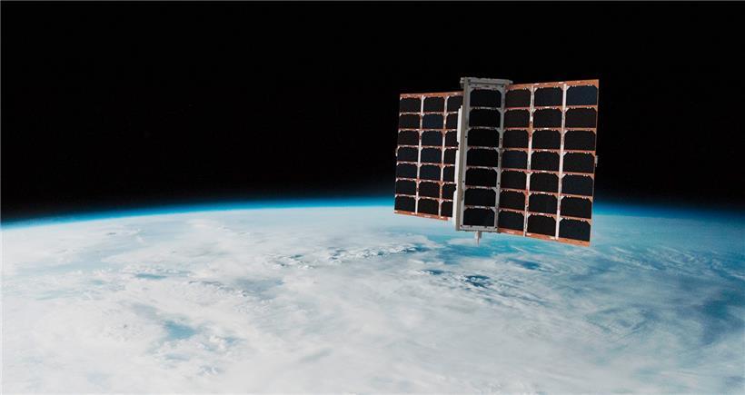 Die Satelliten von Spire sind etwa so groß wie eine Flasche Wein oder ein Schuhkarton
