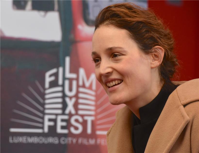 Die Schauspielerin Vicky Krieps beim LuxFilmfest 2018 
