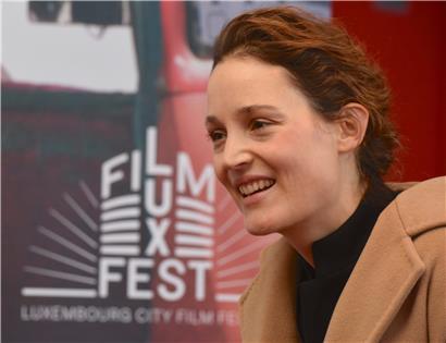 Die Schauspielerin Vicky Krieps beim LuxFilmfest 2018 
