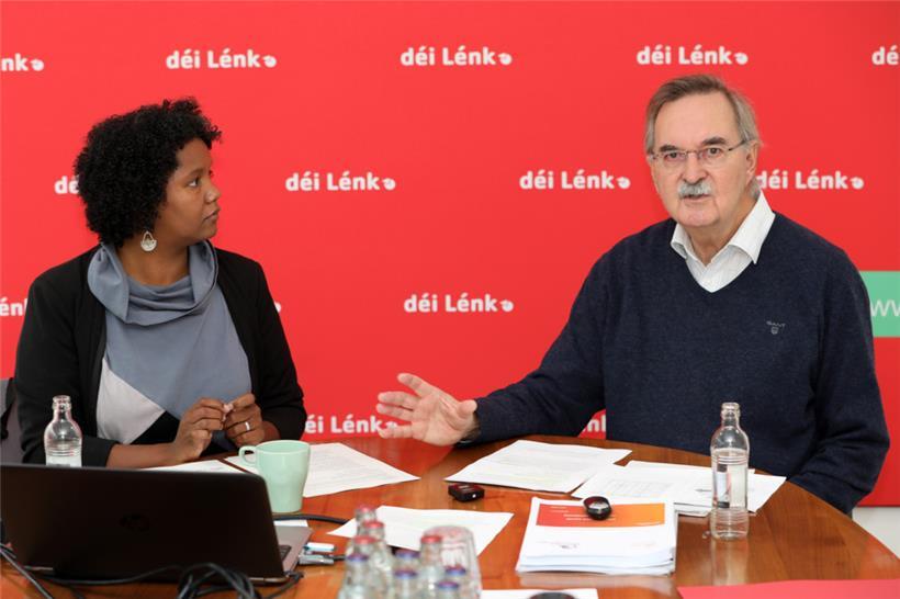 Die Soziallage in der Stadt Luxemburg, eine Herzensangelegenheit für die städtischen Gemeinderäte Ana Correira da Veiga und Guy Foetz 
