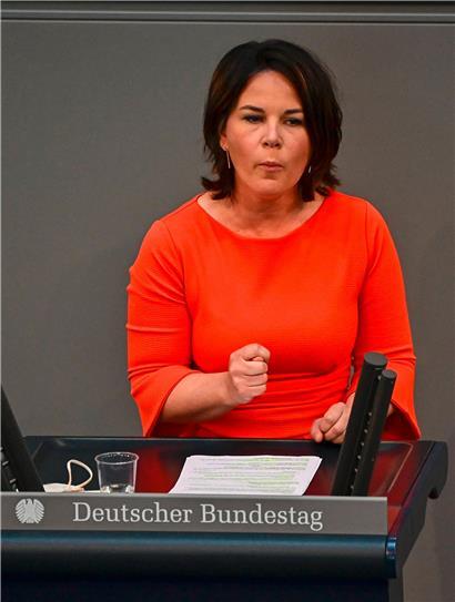Die Spitzenkandidatin der Grünen in Deutschland, Annalena Baerbock, ist unter anderem wegen Plagiatsvorwürfen unter Druck geraten
