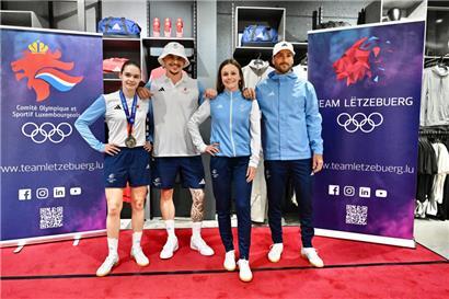 Die Sportler hoben besonders die Qualität der neuen Ausstattung hervor
