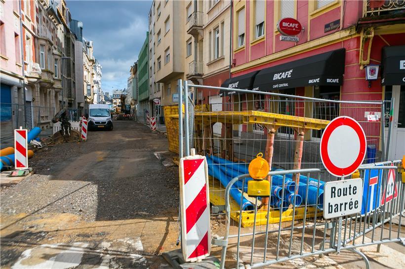 Die Stadt Esch investiert insgesamt 4 Millionen Euro in Bauarbeiten im Brillviertel
