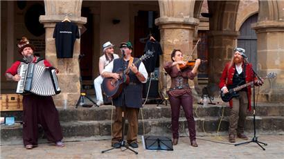 Die Steampunk-Folkband Tales of Nebelheym aus dem baden-württembergischen Asperg
