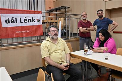 Die Stimmung war in Esch nach der Veröffentlichung der Wahlresultate eher bedrückt
