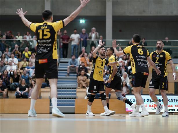 Strassener Volleyballteam reist am Sonntag zur Meisterschaftswiederaufnahme nach Amber-Lenster