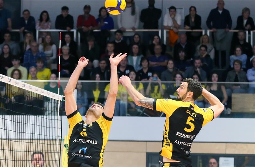 Die Strassener um Gilles Braas (l.) und Brett Dailey sind aus dem Challenge Cup ausgeschieden
