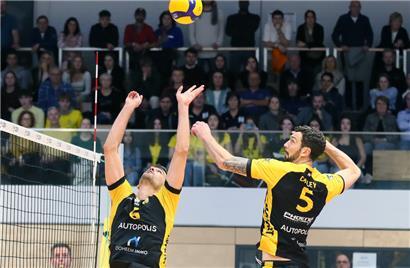 Die Strassener um Gilles Braas (l.) und Brett Dailey sind aus dem Challenge Cup ausgeschieden
