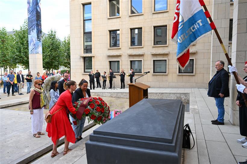 Die Streikgedenkfeier in Esch