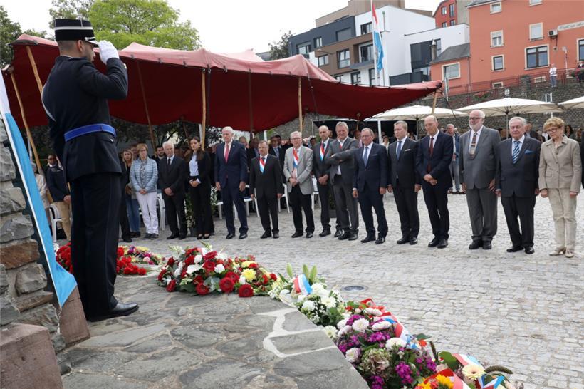 Die Streikgedenkfeier in Wiltz
