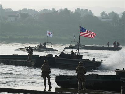 Die Streitkräfte der USA und Südkoreas führen ihre jährliche große Militärübung „Ulchi Freedom Shield“ zur Abschreckung Nordkoreas durch (2025)