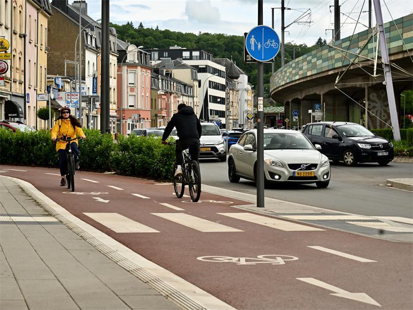 Studie zeigt Maßnahmen zur Förderung von sicherem und attraktivem Radfahren in Esch mit verbesserten Radwegen und Infrastruktur