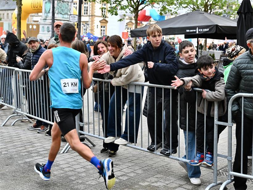 Die Studie von Myriam Jacobs konzentriert sich neben den Teilnehmern des Marathons auch auf die des „Semi“