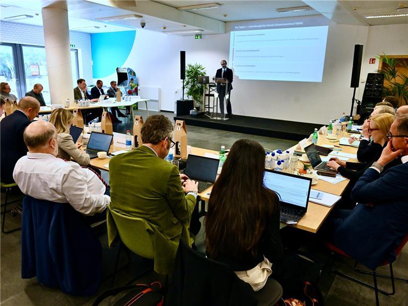 Modernes Bürogebäude House of Startups in Bonnevoie, Veranstaltungsort des DACHLUX 2026 Präsidententreffens und Tageblatt-Events