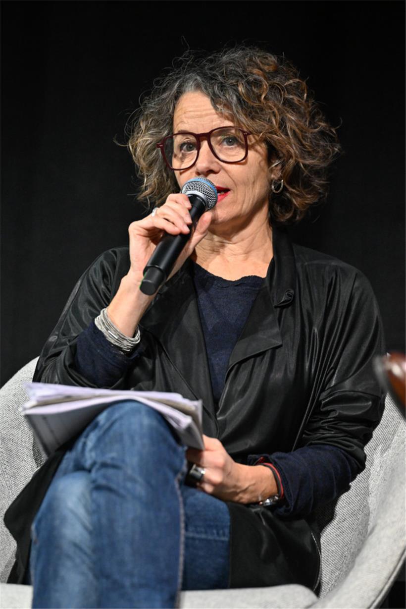 Die Theaterkünstlerin Sophie Langevin zeigte sich besorgt über den Einfluss der Technologie auf unseren Alltag
